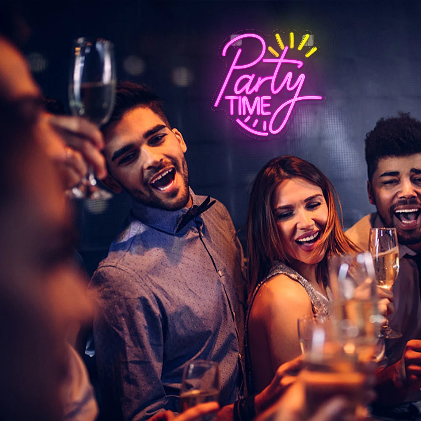 Placa de LED Party Time 5V USB - Econômica