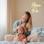 Mama to Be – letreiro de néon LED (5 V USB)
