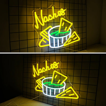 Nachos 5V USB LED Neon Sign - Budget Friendly