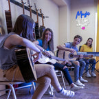 Music is the answer – Coração – letreiro de néon LED (5 V USB)