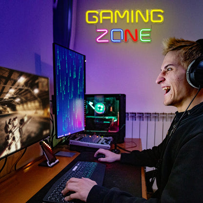 Série Gaming Letreiro de LED USB 5V - Econômico