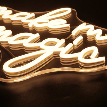Faça Mais Magia 5V USB Letreiro de LED - Econômico