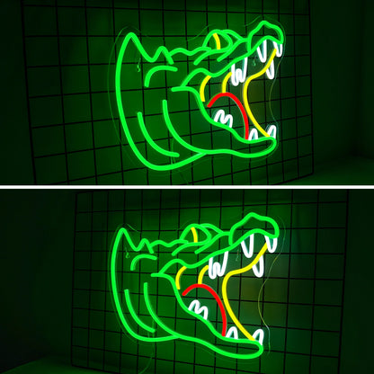 Letreiro de LED com USB 5V Alligator - Econômico
