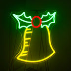 Sino de Natal – letreiro de néon LED (5 V USB)