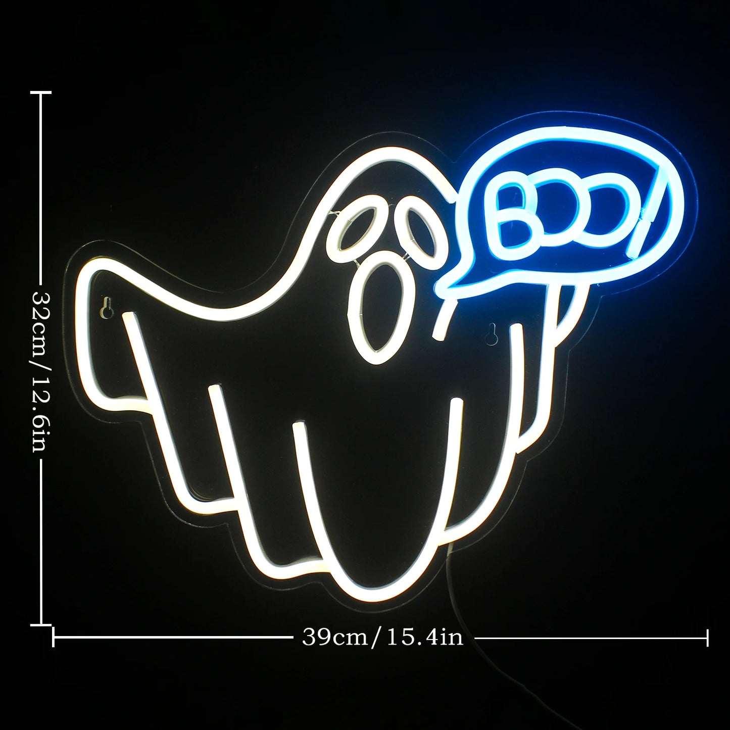 Letreiro de LED Halloween USB 5V - Econômico