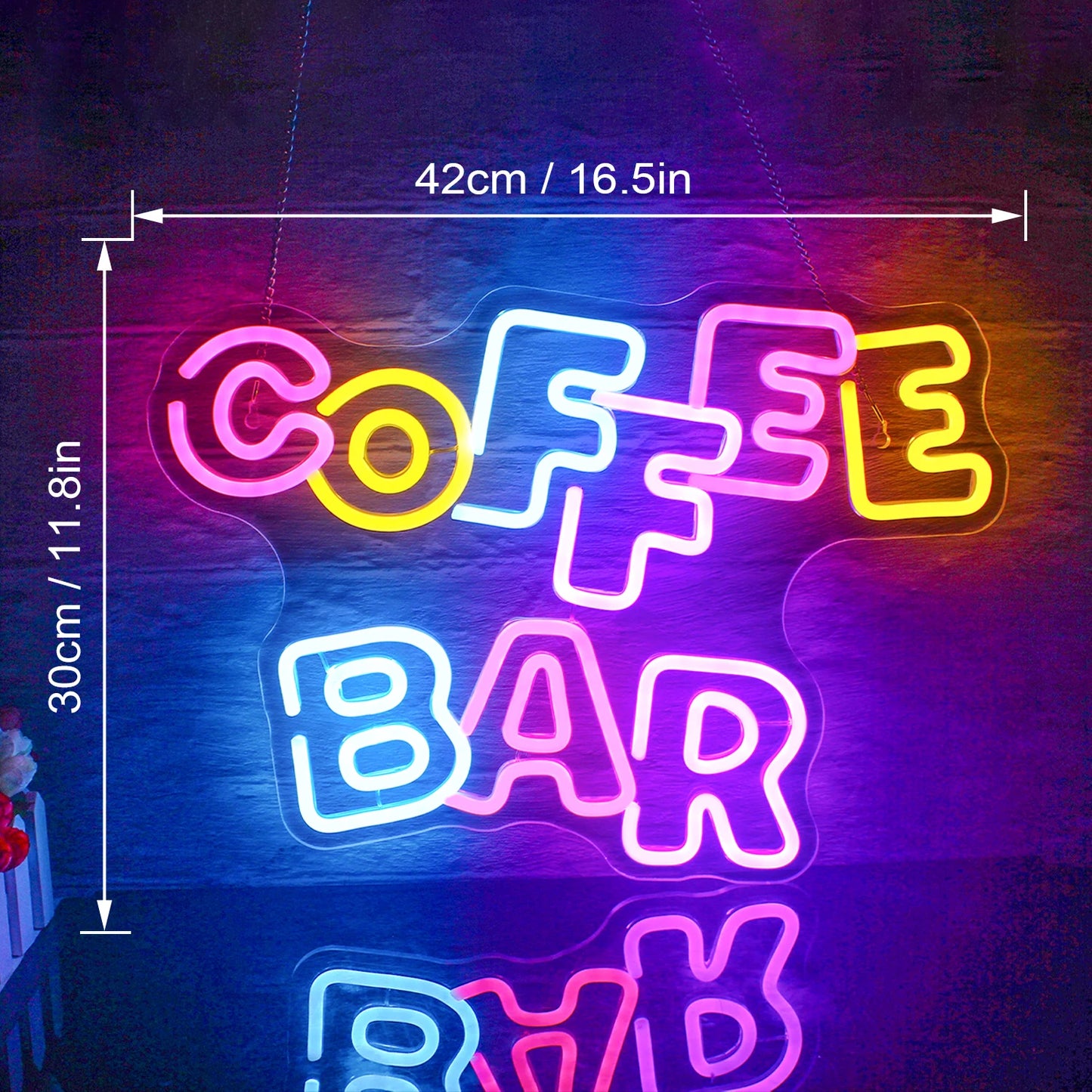 Coffee Bar 5V USB LED Neon Sign - Budget Friendly