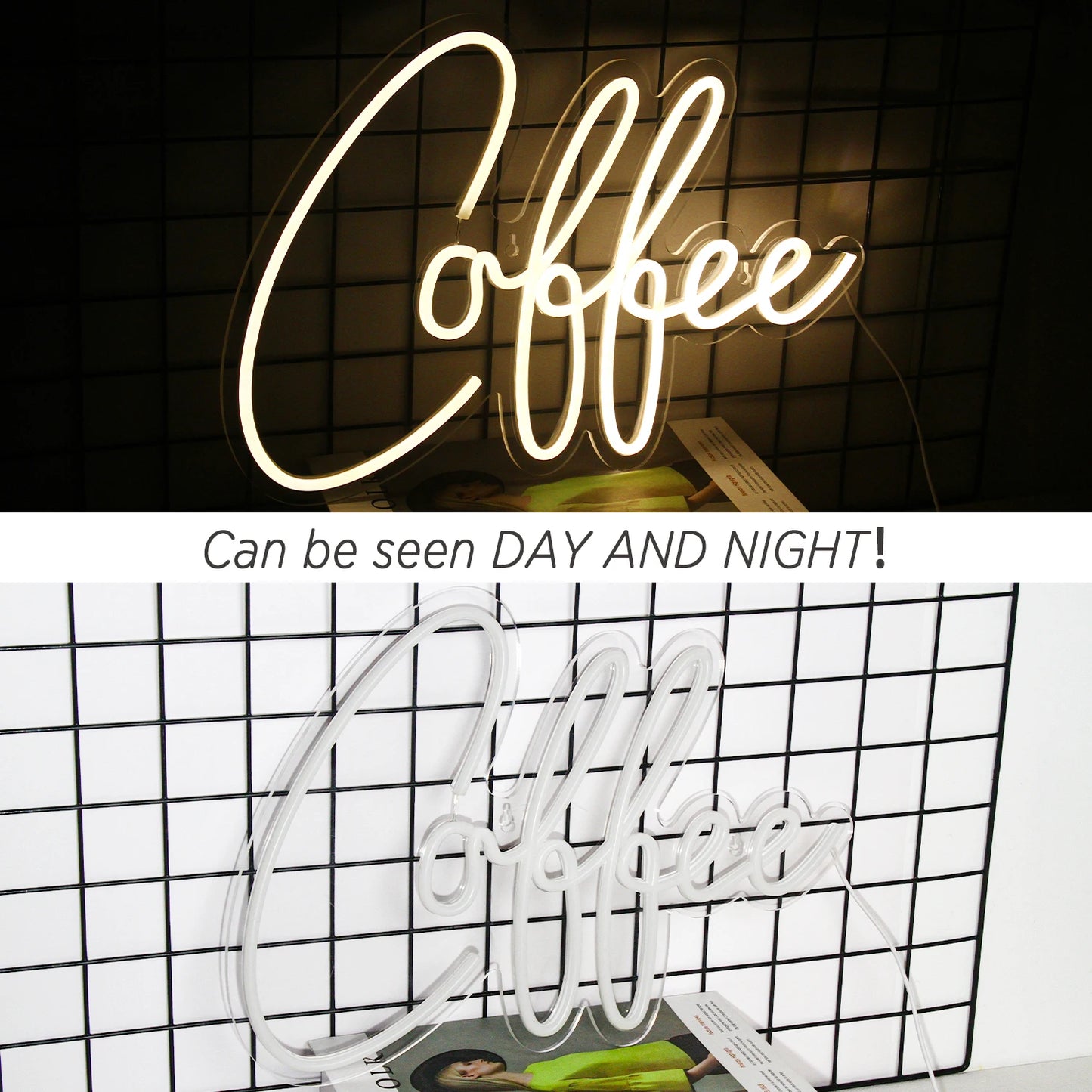 Coffee 5V USB LED Neon Sign - Budget Friendly
