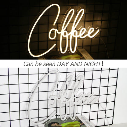 Coffee 5V USB LED Neon Sign - Budget Friendly