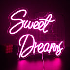 Sweet Dreams – letreiro de néon LED (5 V USB)