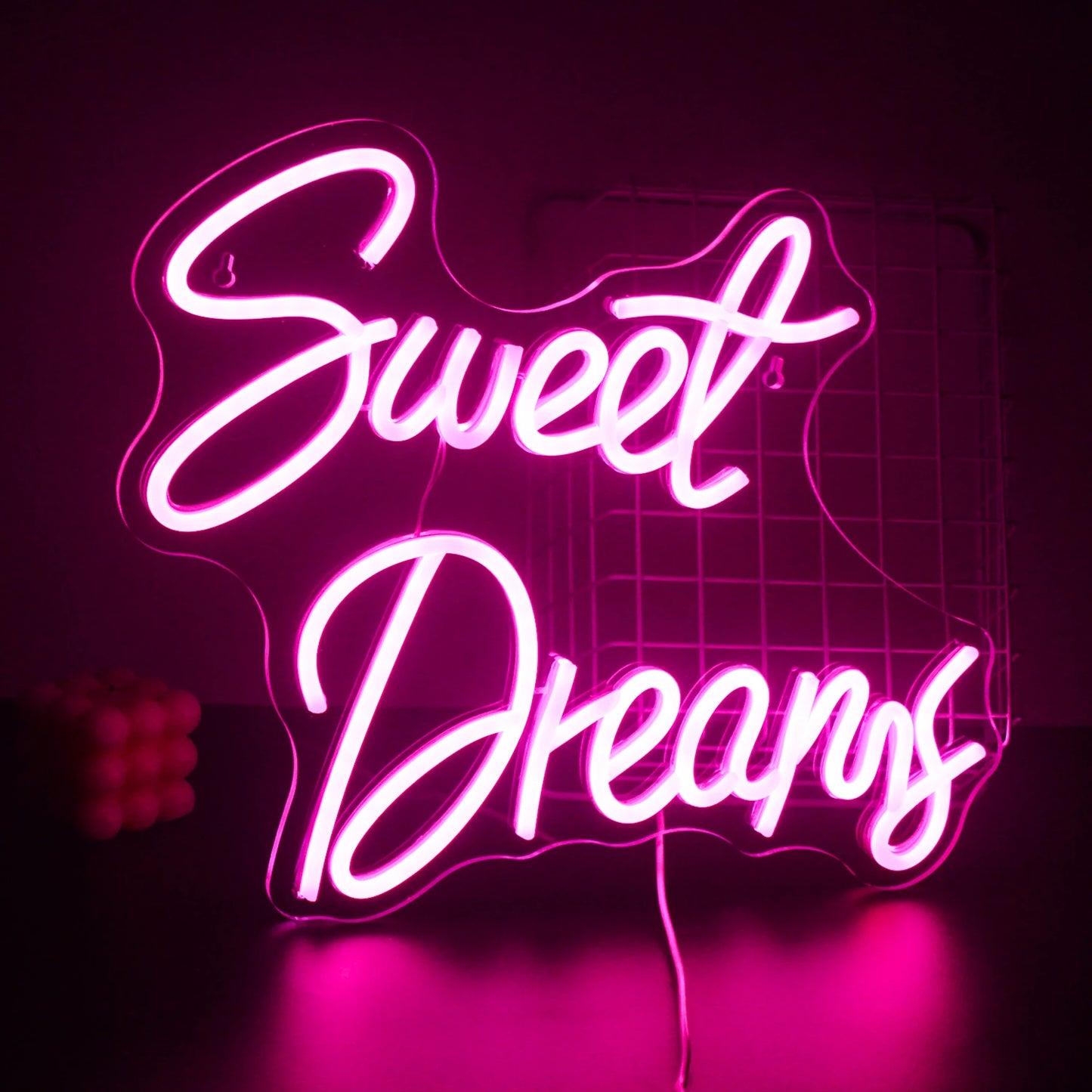 Letreiro de LED Sweet Dreams 5V USB - Econômico