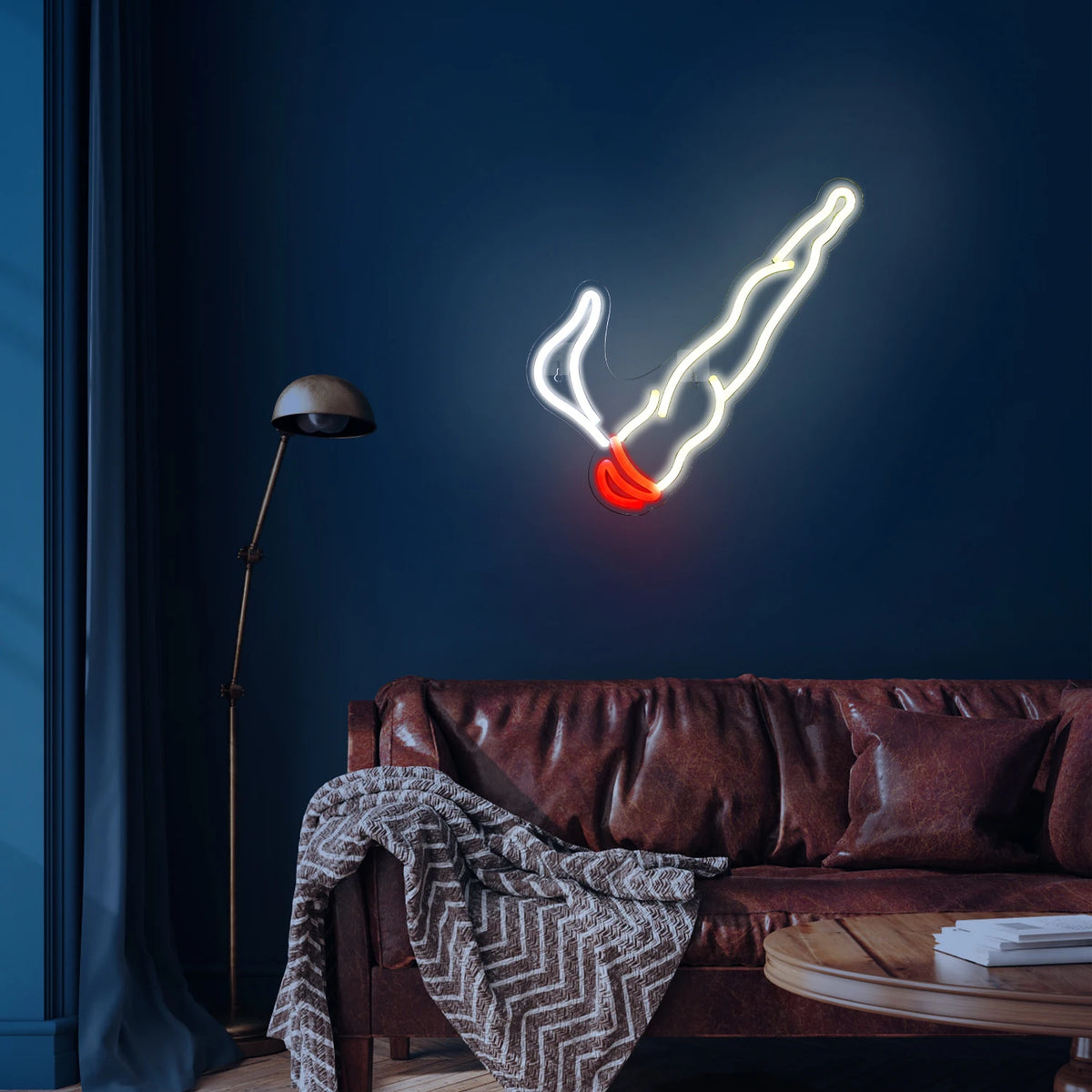 Motivo de tabaco – letreiro de néon LED (5 V USB)