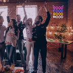 Good Food Good Mood – reclame luminoso em néon LED (5 V USB)