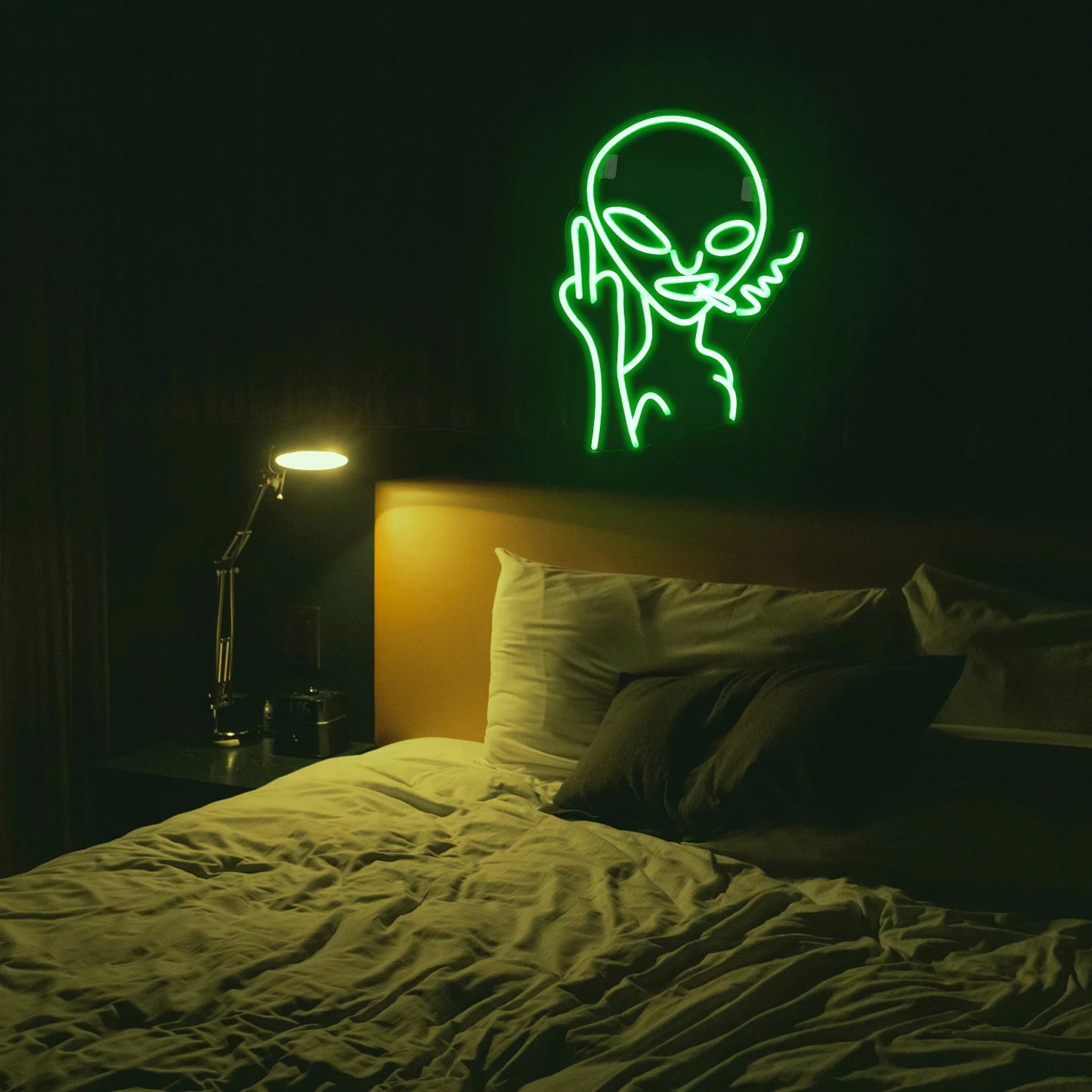 Placa de LED Alienígena Fumante 5V USB - Econômica