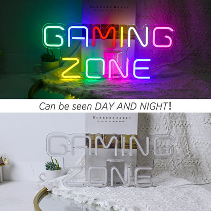 Letreiro de LED Colorido 5V USB para Zona Gamer - Econômico