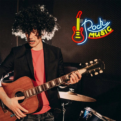 Letras de LED para Música Rock com USB 5V - Econômico