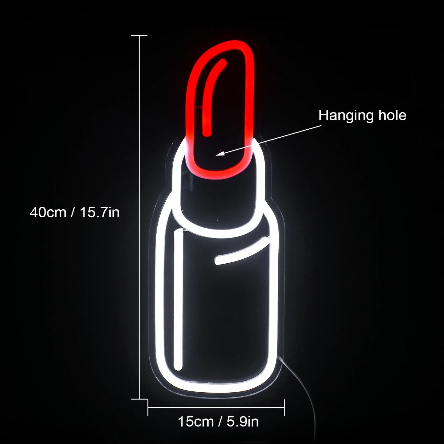 Letreiro de LED USB 5V para Batom - Econômico
