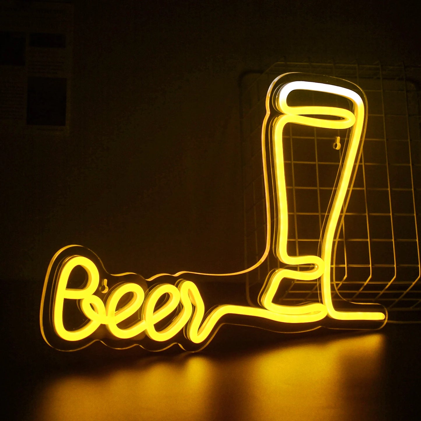Letreiro de LED USB 5V para Cerveja - Econômico