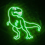 Dinossauros divertidos – letreiro de néon LED (5 V USB)