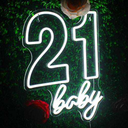 Letreiro de LED 5V USB "Happy Birthday" para Bebês - Econômico
