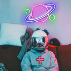 Planet 5V USB LED Neon Sign - Budget Friendly