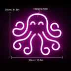 Polvo – letreiro de néon LED (5 V USB)
