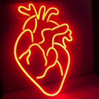 Coração – letreiro de néon LED (5 V USB)