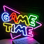 Game Time 5V USB LED Neon Sign - Budget Friendly