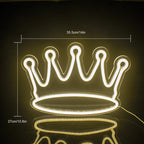 Forma de coroa – letreiro de néon LED (5 V USB)