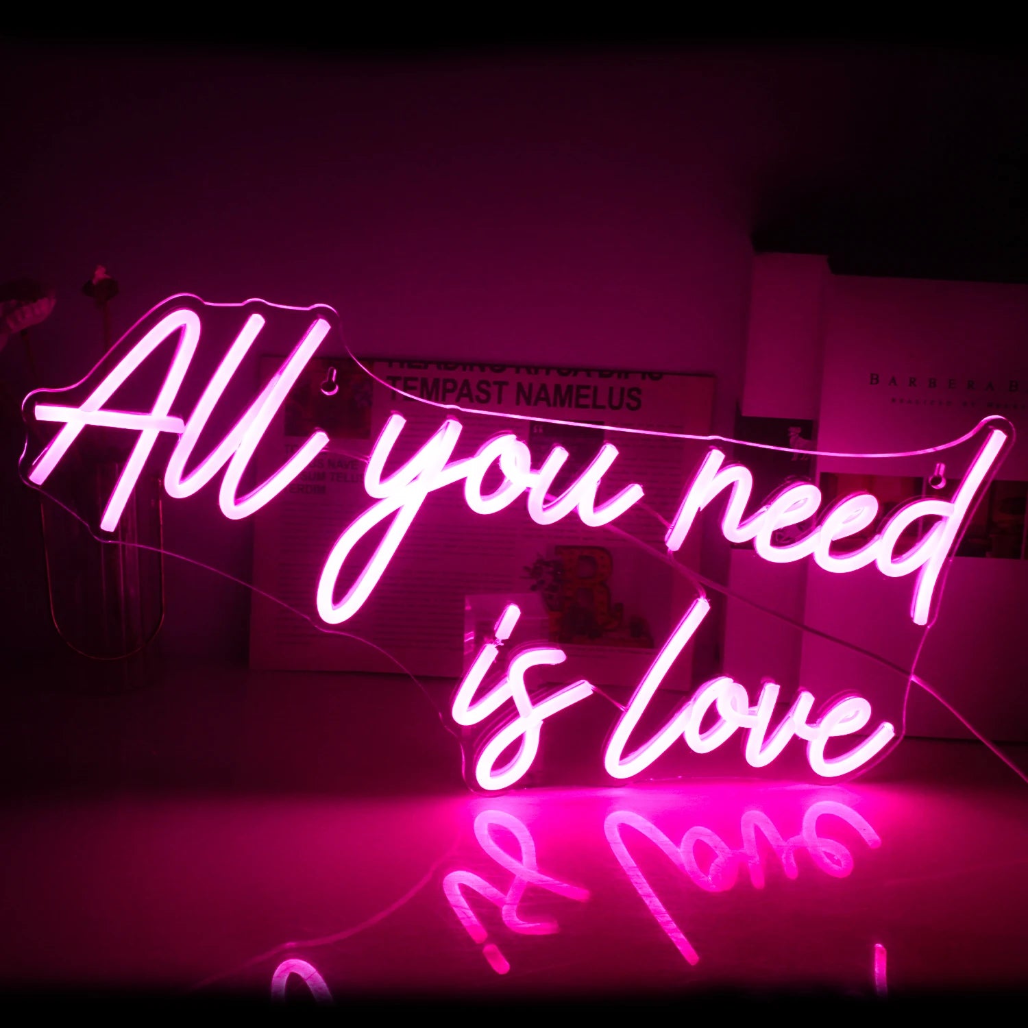 Tudo Que Você Precisa é Amor 5V Letreiro de LED USB - Econômico