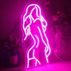 Sexy Lady Body 5V USB LED Neon Sign - Budget Friendly