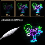 Letreiro de LED Alien 5V USB - Econômico