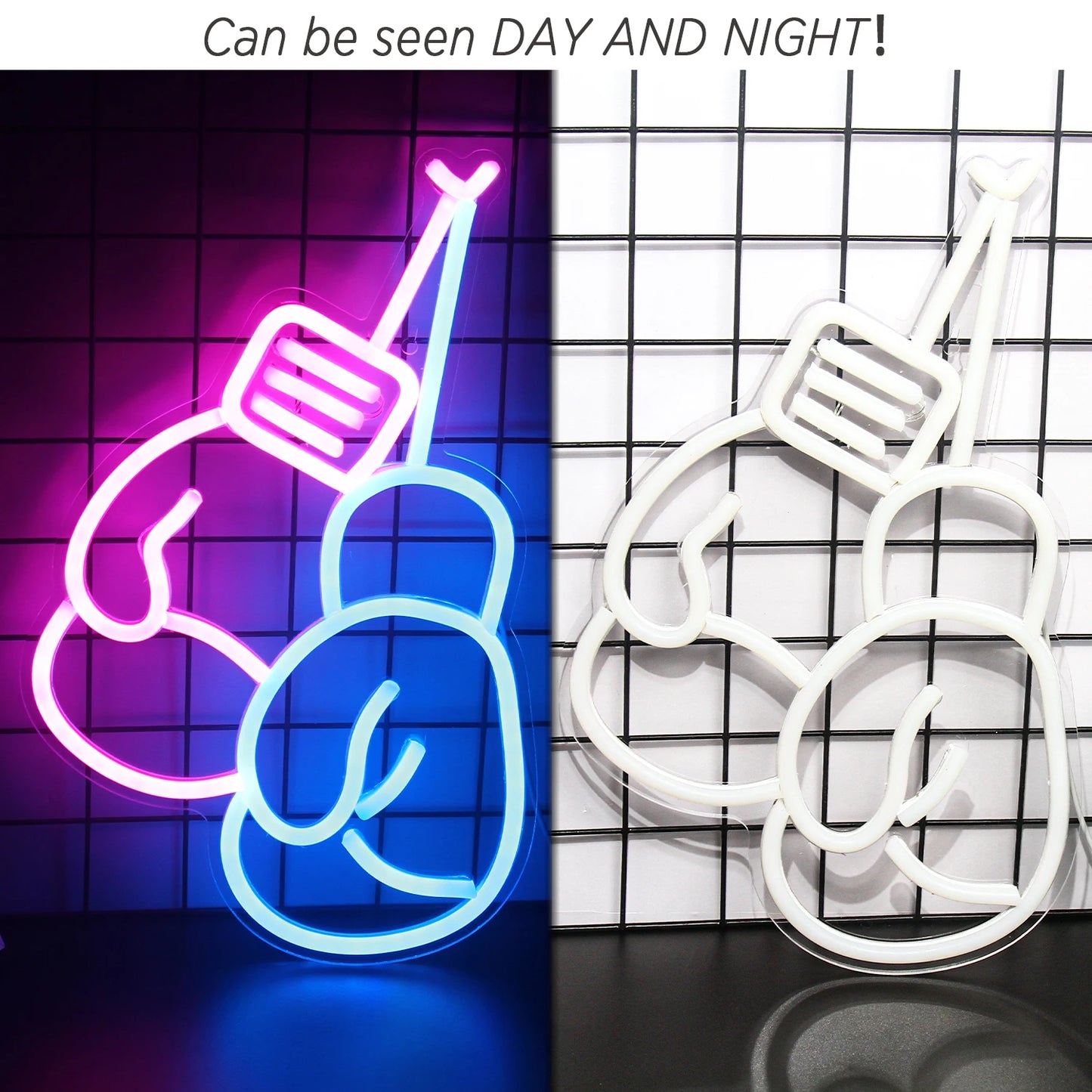 Luva de Boxe 5V Placa de LED - Econômica