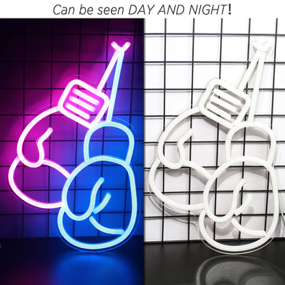 Luva de Boxe 5V Placa de LED - Econômica