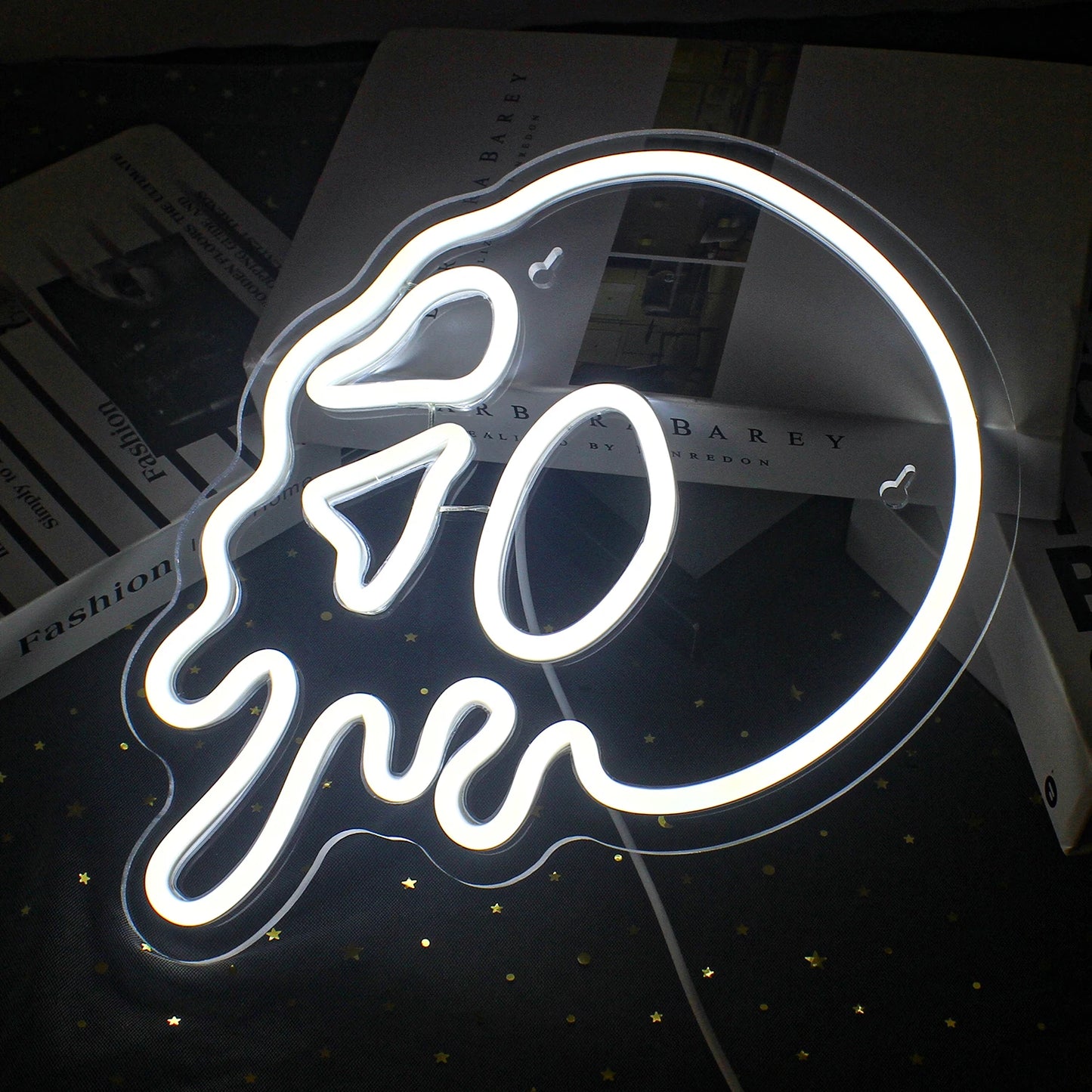 Letreiro de LED USB 5V para Halloween - Econômico