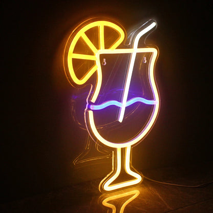 Drink Cup 5V USB LED Neon Sign - Budget Friendly