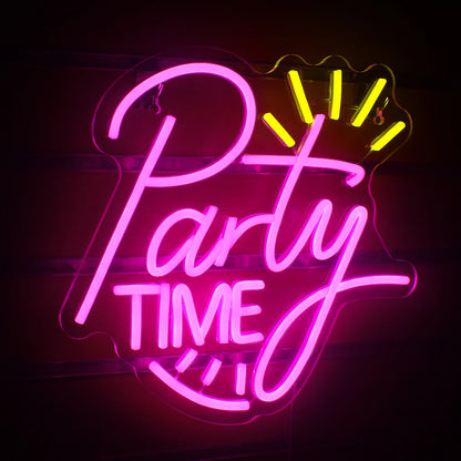 Placa de LED Party Time 5V USB - Econômica