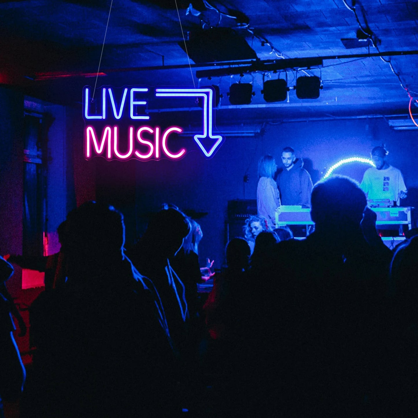 Live Music 5V USB LED Neon Sign - Budget Friendly