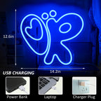 Letreiro de LED USB 5V Caracol - Econômico