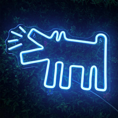 Letreiro de LED USB 5V para Cães - Econômico
