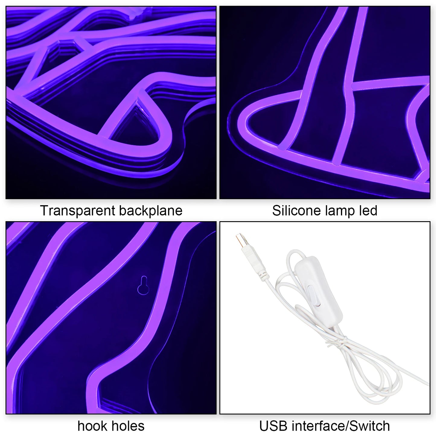 Letreiro de LED 5V USB Económico