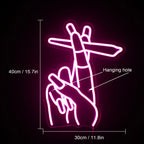 Gesture 5V USB LED Neon Sign - Budget Friendly