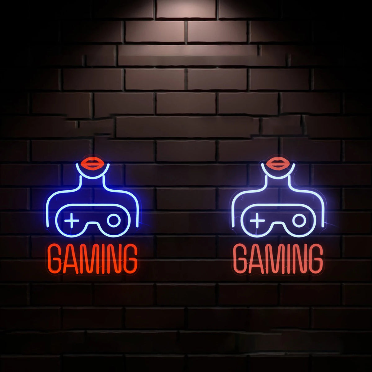 Letreiro de LED USB 5V para Gaming Feminino - Econômico