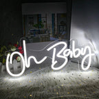 Oh Baby Letreiro de LED USB 5V - Econômico
