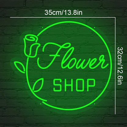 Letreiro de LED USB 5V para Floricultura - Econômico