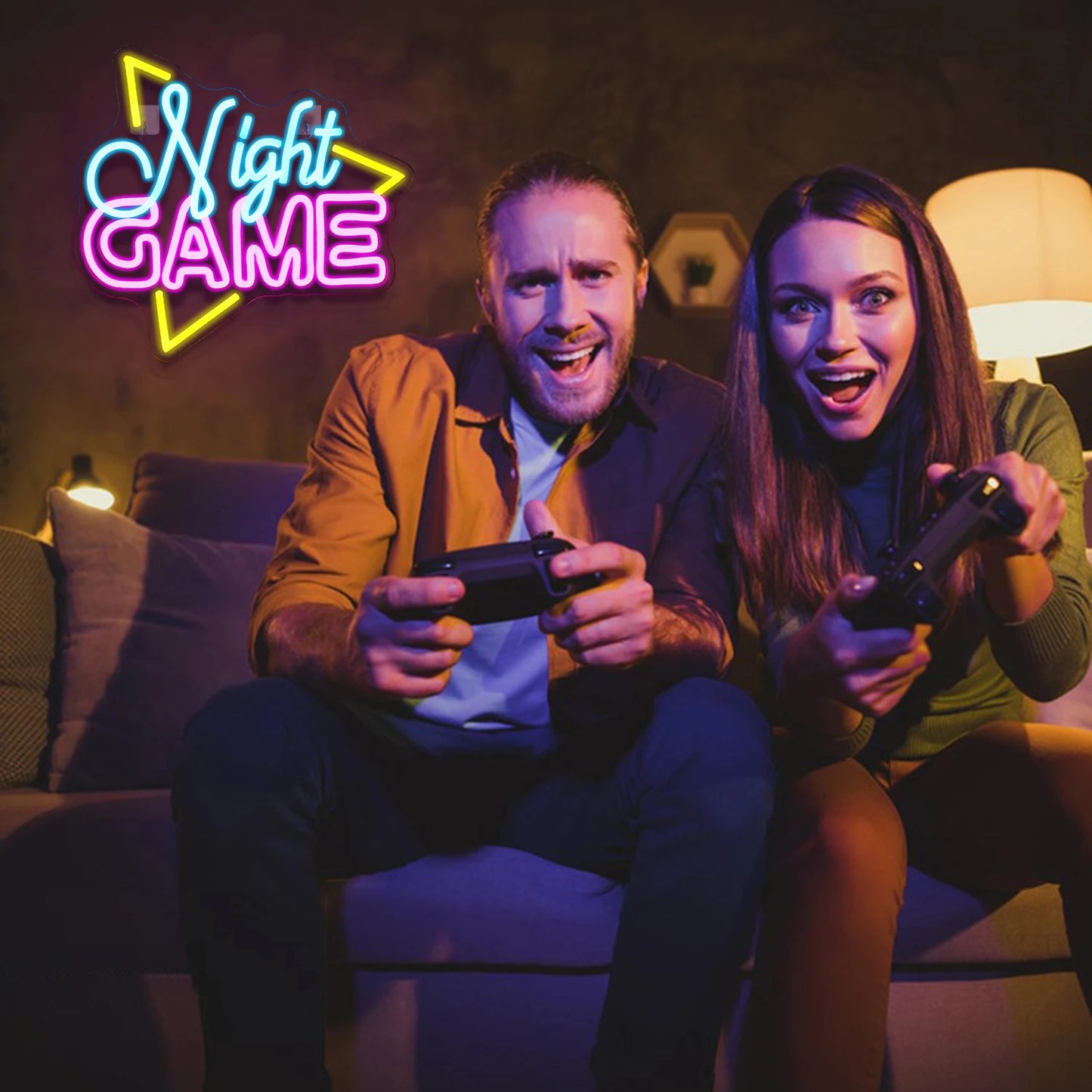 Game Night 5V USB LED Neon Sign - Budget Friendly