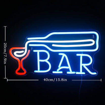 Bar 5V USB LED Neon Sign - Budget Friendly