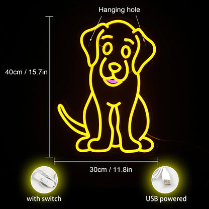 Placa de LED para Cachorros 5V USB - Econômica