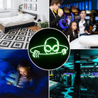 Letreiro de LED Alien 5V USB - Econômico
