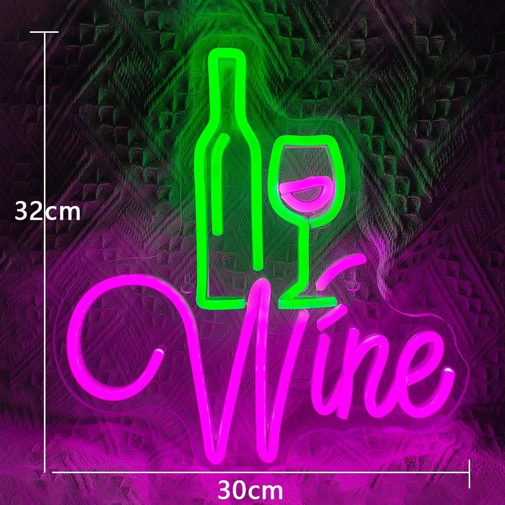 Placa de LED USB 5V Vinho Tinto - Econômica