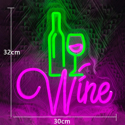 Placa de LED USB 5V Vinho Tinto - Econômica